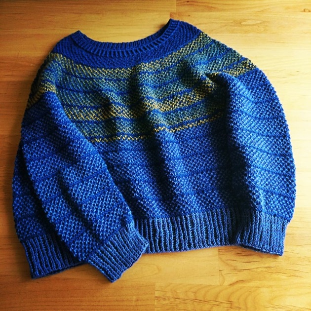 Aurora variation - variegated yarn