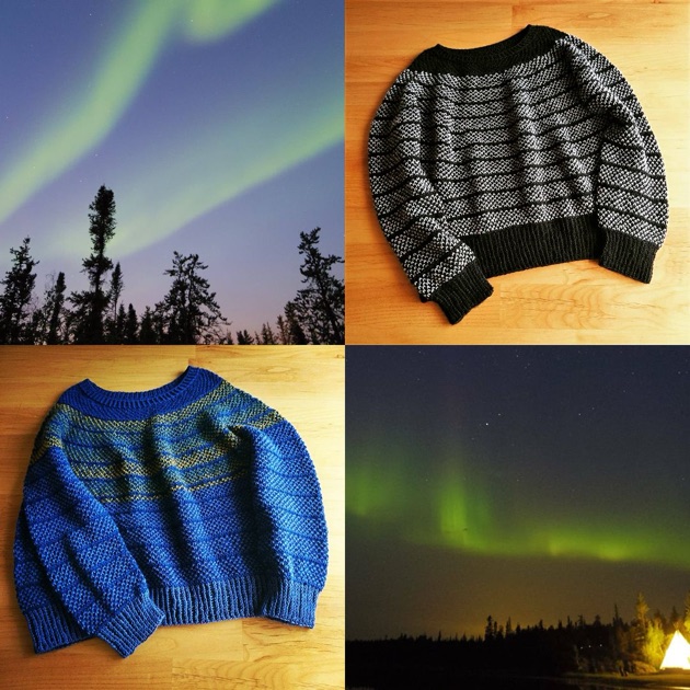 Aurora sweater by Kineco Design
