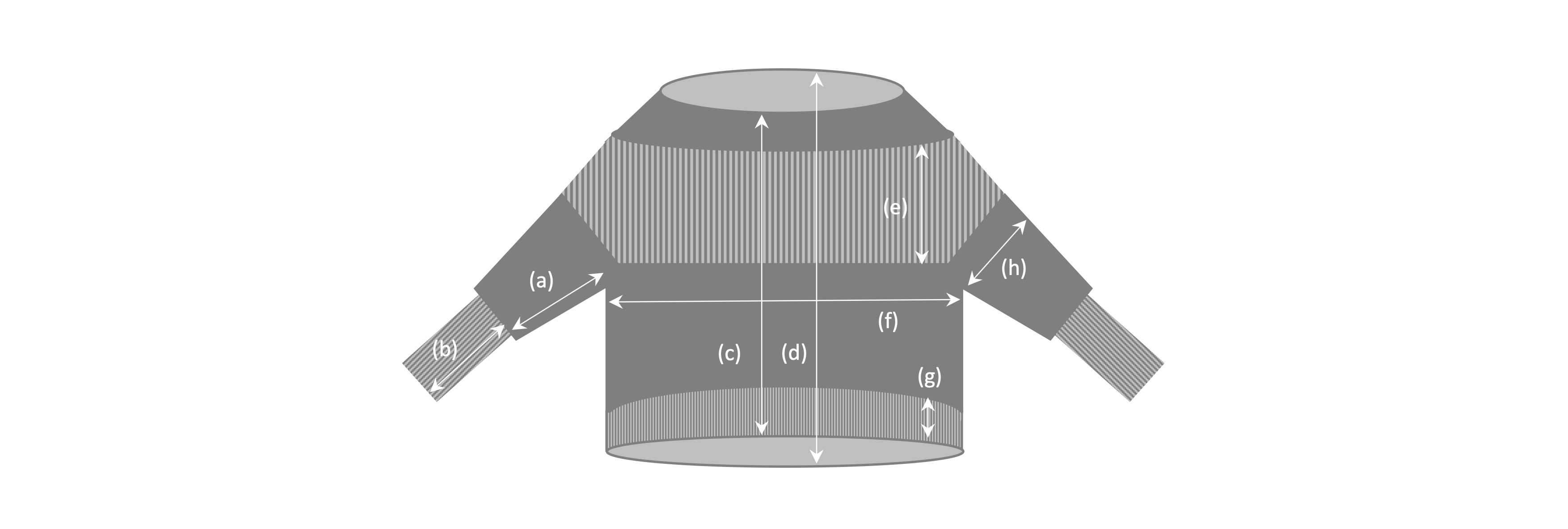 Gothic measurements schematic